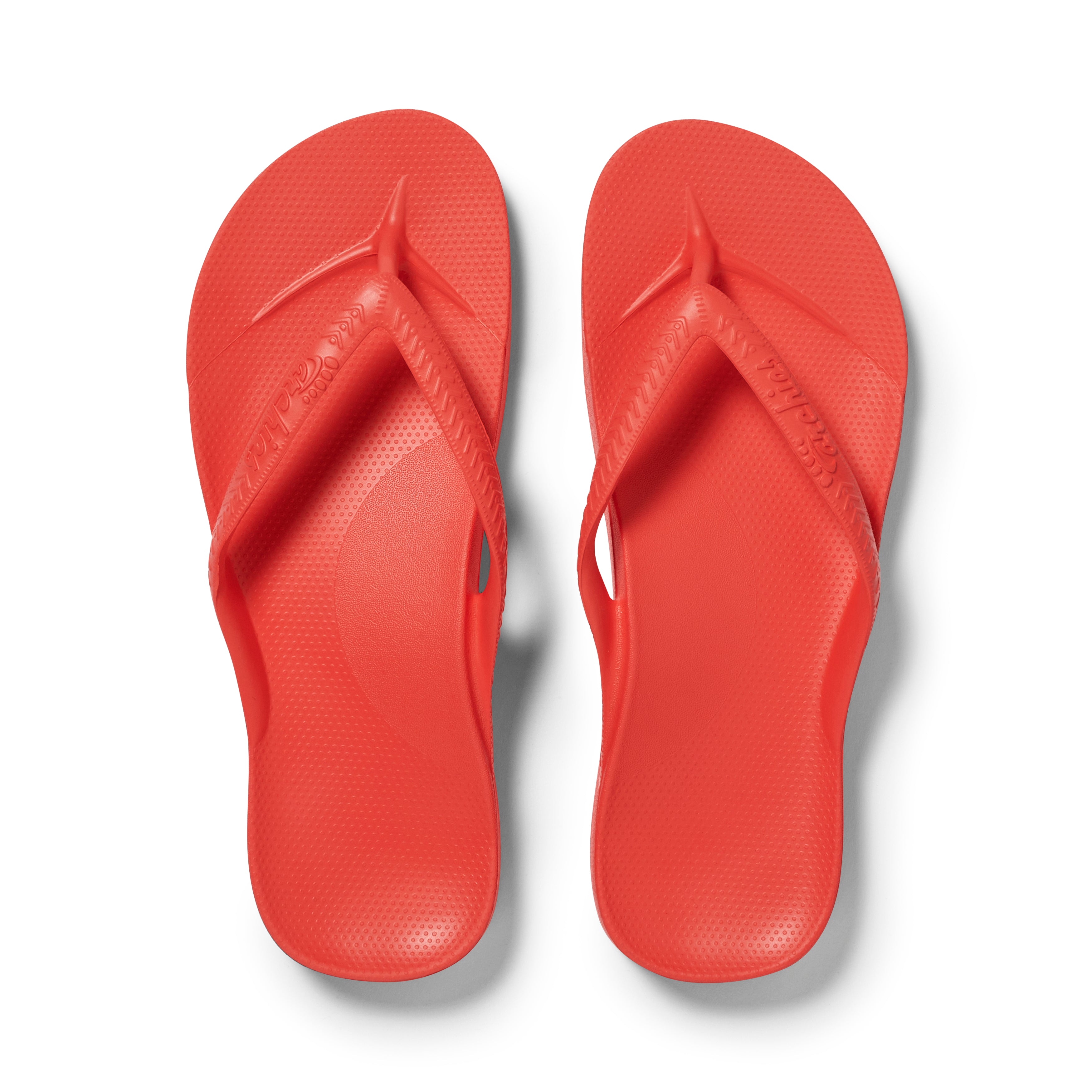 Coral - Archies Arch Support Thongs / Flip Flops – Archies Footwear SEA