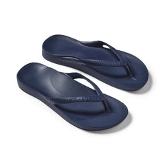 Navy - Arch Support Flip Flops