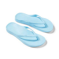 Sky Blue - Arch Support Flip Flops