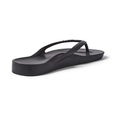 Black - Arch Support Flip Flops
