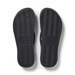 Black - Arch Support Flip Flops