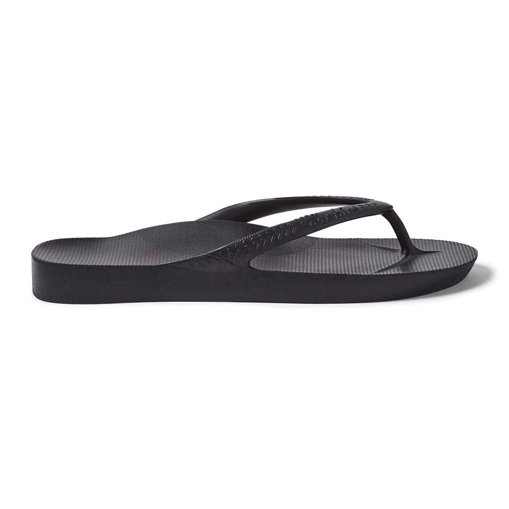  Black - Arch Support Flip Flops 