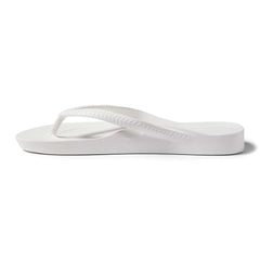 White - Arch Support Flip Flops